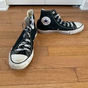 Worn Black Women’s Converse